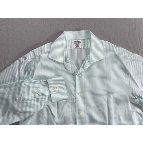 Brooks Brothers Other - Brooks Brothers 1818 Regent Fit Non-Iron Cotton Dress Shirt. Striped, 16.5-36.